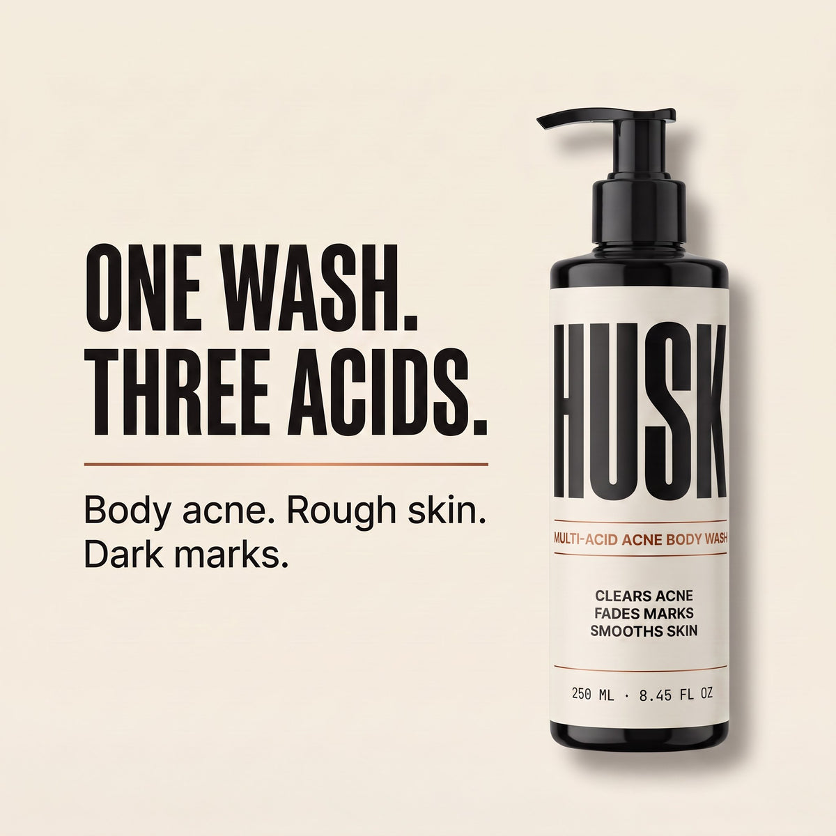 Multi-Acid Acne Body Wash